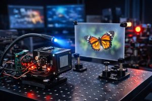 Kamera Tanpa Lensa: Teknologi Computational Imaging yang Rekonstruksi Gambar dari Pola Cahaya di Sensor, Buka Sudut Pandang & Fokus Tak Terbatas.